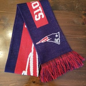 New England Patriots scarf reversible
